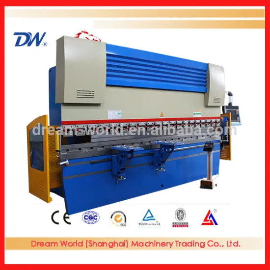 WE67K Hydraulic metal plate press brake , steel sheet bending machine , SS plate press brake