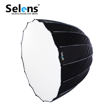 Selens Professional 16 Rib 190cm Deep Parabolic Softbox for Outdoor Strobe Lights