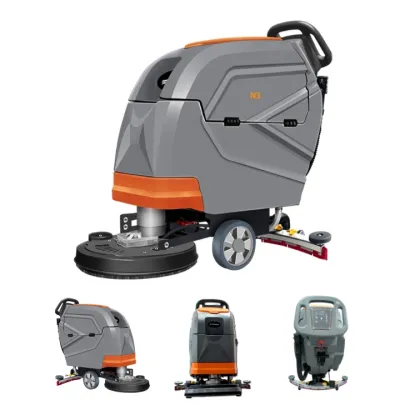 2024 New Hand Push Floor Scrubber Machine
