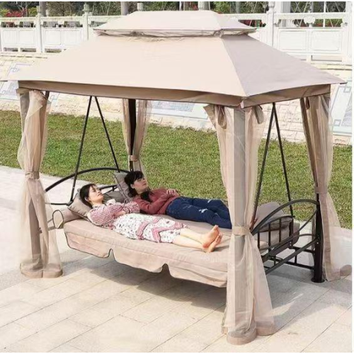 Premium Outdoor Swing Chair with Hammock Tent Design