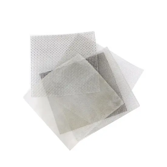 China Factory Offers High-Quality 200 Mesh Pure Nickel Woven Wire Mesh Screen for Sale