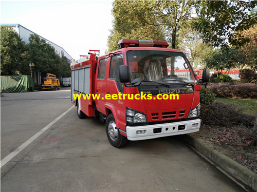 ISUZU 700 Gallons Fire Rescue Trucks