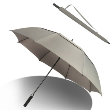 OEM Giveaway: 60 Double Canopy Wind Vent Fiberglass Golf Umbrella with EVA Handle