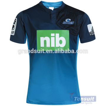 Rugby jersey fabric best quality sublimated jerseys rugby football wear slim fit shirts