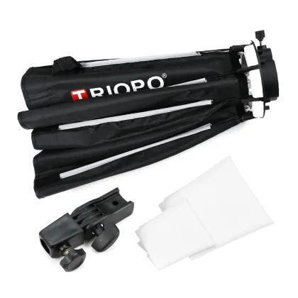 Triopo K90CM Octagonal Softbox Flash Kit with Bowens Adapter