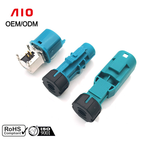 Automotive IP67 Waterproof HSD LVDS Shielded Connector