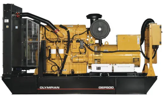484 Kw Caterpillar Diesel Generator , Ac Alternator , Ll6114g