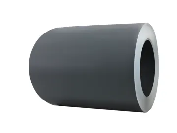 Matt aluminum roof coil