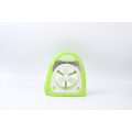 Mini ventilador de emergencia recargable con luz LED