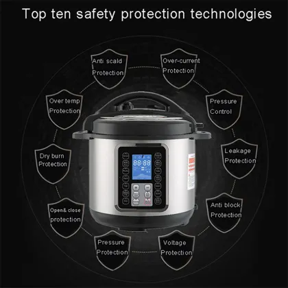Big midea Multi pressure cooker pulled pork