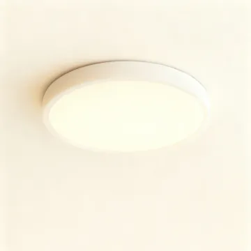 LED ceiling fixture for soft lighting