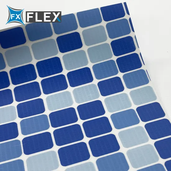 Welding Self Adhesive Pool Liner for Custom Design Outdoor PVC Mosaic