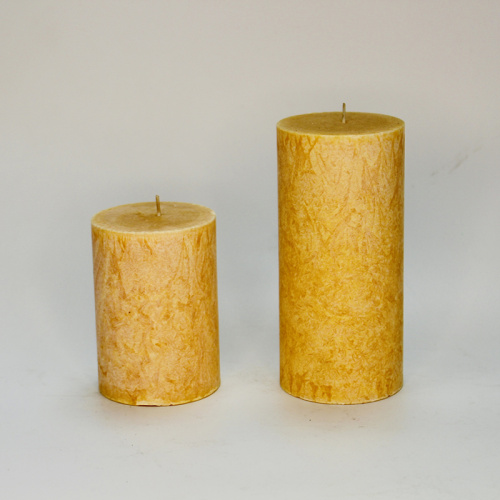 Custom Top Quality Colored Pillar Candle