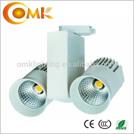 Zhongshan factory 2*20W gallery led track lighting