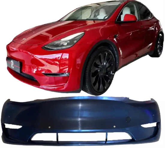 Wholesale Tesla Model Y 2021 Front Bumper with Parking Sensor Hole - 1493736-S0-A