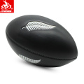 Pallone da rugby in pelle con design personalizzato, promozionale e da gara