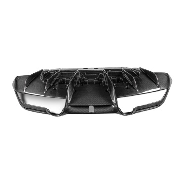 OEM Style Dry Carbon Fiber Rear Diffuser Lip for Ferrari F8 2019-2021