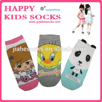 Cute cartoon design 3D baby socks offer by Guangzhou socks manufacture