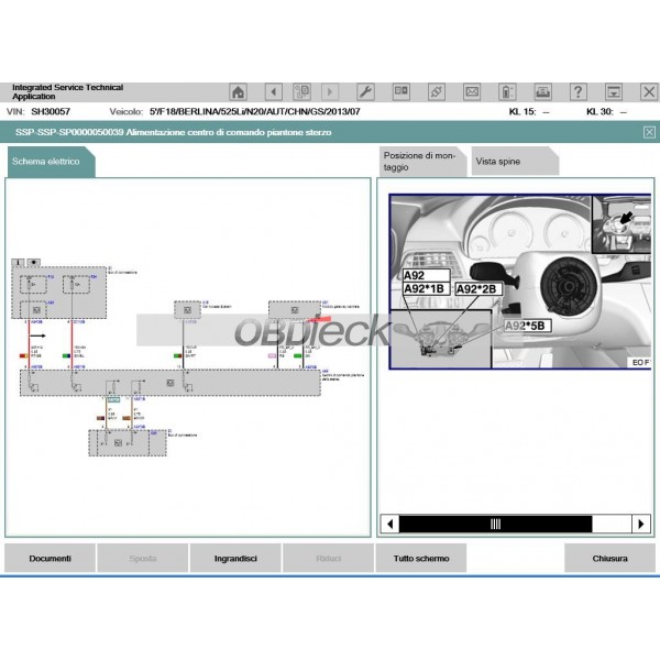 ICOM Italian Software HDD 10/2013 wiring diagram
