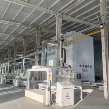 Fiber Cement Boards Composite Panel Automatic Painting Line