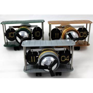 Coole Fighter Plane Mode Flip Clock