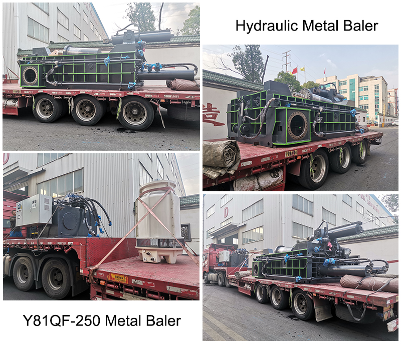 waste metal baler