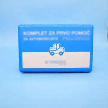 China wholesale blue color storage medical equipment safety first aid kit emergency box