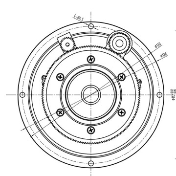 Motorisierte IR-Objektiv 8um-12um FL100mm F1.0 für Farbkamera