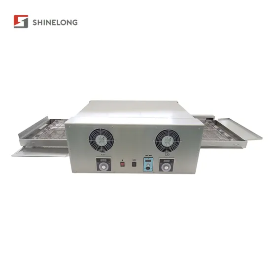 Commercial Countertop Electric Conveyor Belt Pizza Oven with Digital Control Speed Adjustable