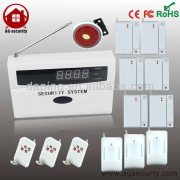ODM OEM accept LCD wireless home security alarm system