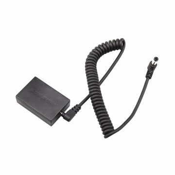 LP-E17 Dummy Battery and External DC Port Power Supply Cable for EOS M3 M5 M6 Mark II Mirrorless Camera Accessories