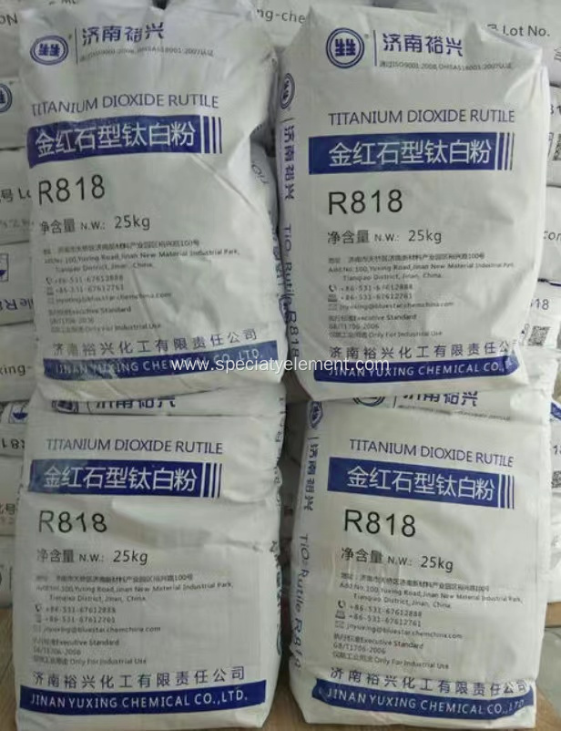 Yuxing Titanium Dioxide R-818 For Masterbatch