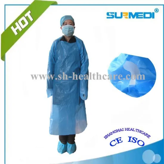 disposable protective CPE gown