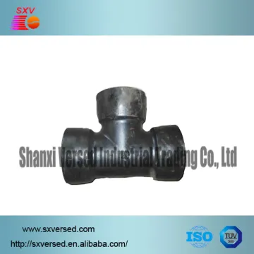 Ductile iron pipe fitting accessories pipe tee fitting