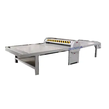 ZHENHUA MQJ Semi-Automatic Flatbed Die Cutting and Creasing Machine