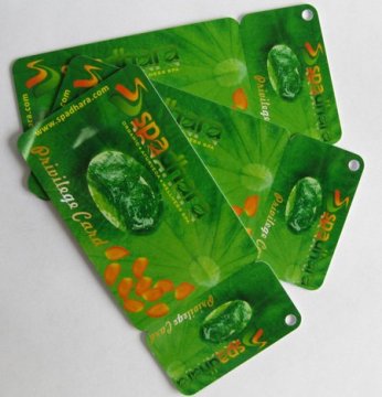 Irregular shaped luggage tags