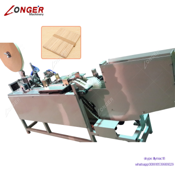 Wooden Tongue Depressor Baling and Ice Cream Sticks Bundling Machine