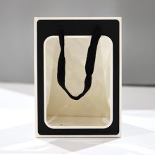 Custom Printing Stand Up Ziplock Clear Window Bag
