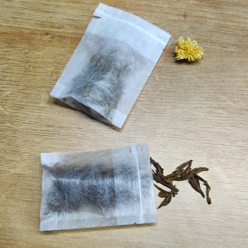 Bolsas de té desechables al por mayor de fibra de maíz de grado alimenticio