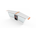 Outdoor digital display bus stop