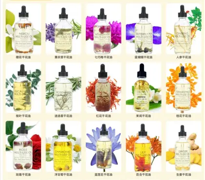 Rose Flower Body Massage Oil Face Body Hair