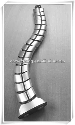 ABS plastic silver Office Cable Organizer