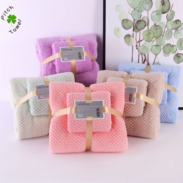 Coral Fleece Towel Bath Towel Gift Package Wholesale