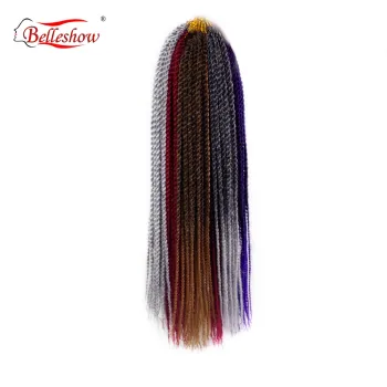Belleshow 14inch 30 stands wholesale Crochet Braids  twist crochet braids synthetic hair