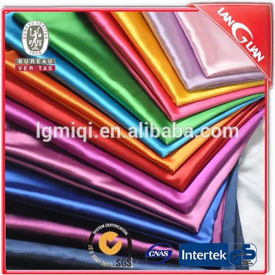 pure silk fabric100% silk print silk polyester satin fabric