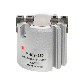 MHS2-MHS4 Round Body Pneumatic Gripper Cylinders: 2-Finger, 3-Finger, 4-Finger Parallel Types