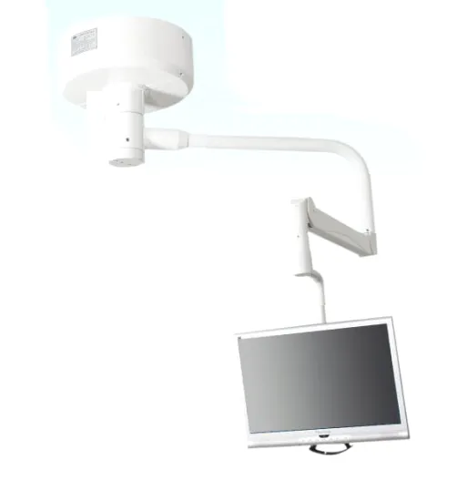 Hospital monitor mechanical arm support