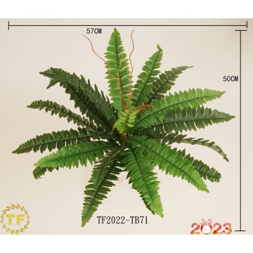 Künstlicher Boston Fern mit 21 lvs hängenden Busch