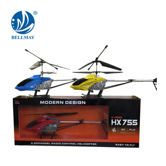 3.5 Channel Radio Control Airplane 62cm Length 3.7V RC Alloy Helicopter