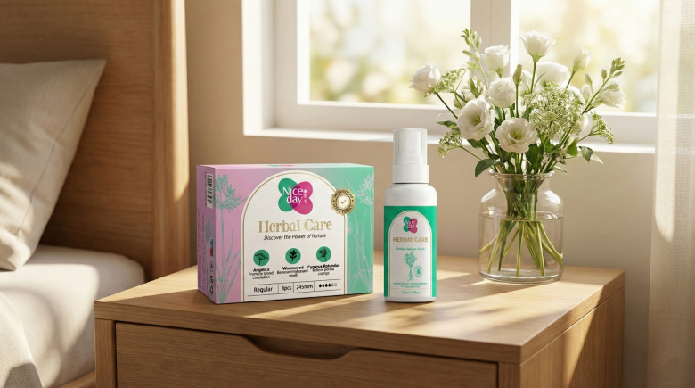 niceday-herbal-period-care-morning-routine